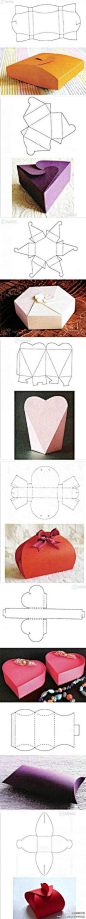 8种创意礼物盒图纸，需要请转走