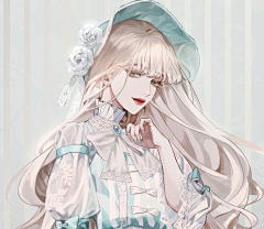 金鱼面采集到少女参考