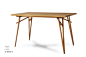 叉脚小餐桌 手工家具 梵几·家具品牌 fnji furniture online shop