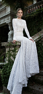 Bridal dress via Inweddingdress.com #weddings #weddingdresses