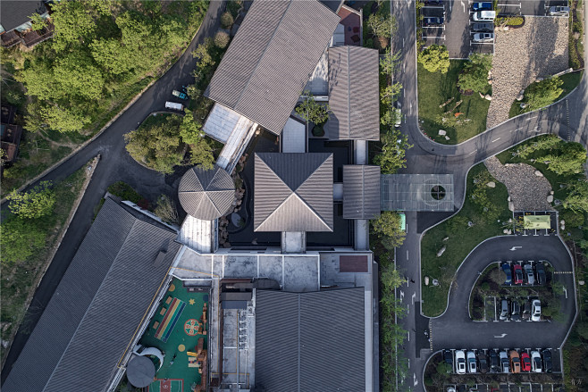 主楼俯视08中国美术学院风景建筑设计研究总院