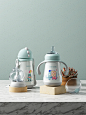C4D渲染-母婴类目产品建模 奶瓶水杯