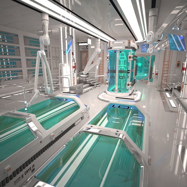 Scifi Laboratory 3D ...