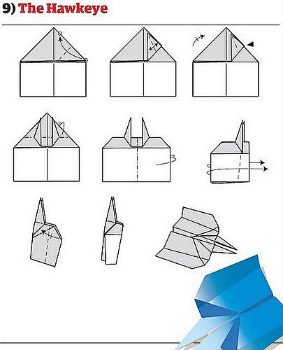 12种纸飞机折法
