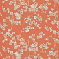 Sakura / Kumquat asian upholstery fabric