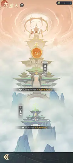 九重天界面【问剑长生】——更多截图，关注贝吉塔王子！