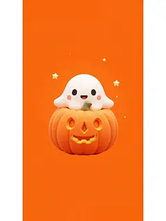 简单AI咒语打造万圣节专属壁纸！ - 小红书