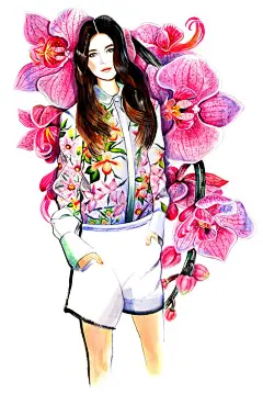 Sunny Gu的艺术作品 #背景图# #小清新# #水彩# #治愈系##插画##手绘#