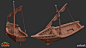 Orcs Must Die Unchained - Fishing Ship, Robert Walden : An environment asset I modeled and textured for Orcs Must Die Unchained.