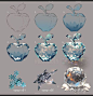 51.8k Likes, 195 Comments - 河cy (@kawanocy) on Instagram: “taken from February 2017 Drawing Ice❄ tutorial rewards . Full version (up to 18steps) + Step by…”