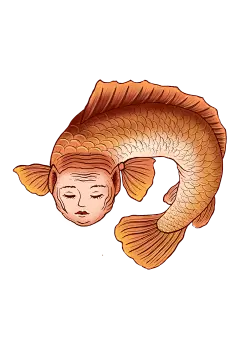 山海经神兽 赤鱬