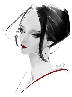 
山，依旧好；人，憔悴了。