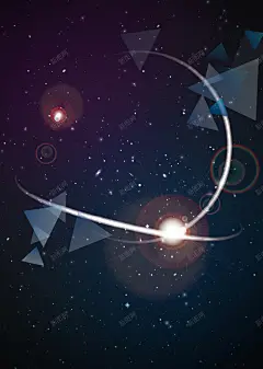 蓝色星空海报背景矢量图 黑色 背景 设计图片 免费下载 页面网页 平面电商 创意素材