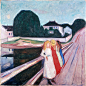 爱德华·蒙克（Edvard Munch）作品 - 当代艺术 - CNU视觉联盟