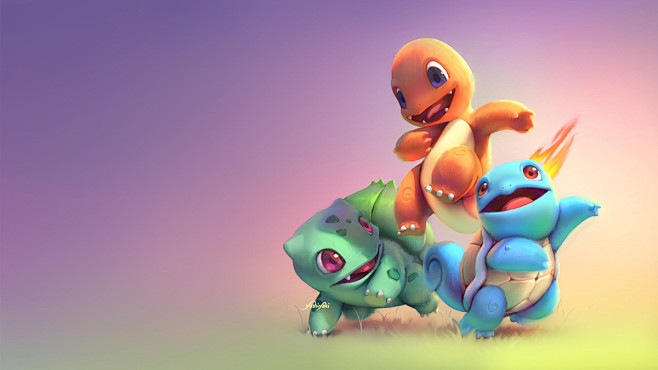[Fanart] Basic Pokem...