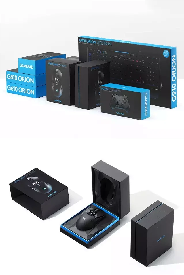 Logitech G游戏产品包装-花瓣网