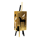 Gold Cabinet Bar by Mimmo Paladino - Shop Cleto Munari online at Artemest