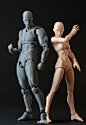 [鹤屋通贩]MAXFACTORY FIGMA archetype男款&女款素体 新款 预定-淘宝网