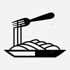 面条餐厅意大利面图标 标志 UI图标 设计图片 免费下载 页面网页 平面电商 创意素材