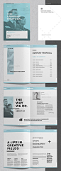 36 Pages Company Proposal Brochure Template (Adobe InDesign)