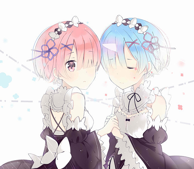 re从零开始的异世界生活同人图插画壁纸蕾姆拉姆