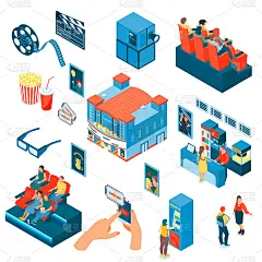 1908. i032.015.p.m005.c30。等距电影电影集