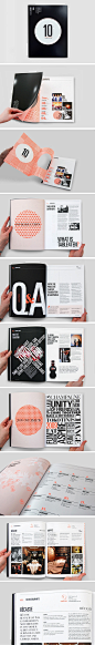 10 Magazine by Gareth Procter Studio