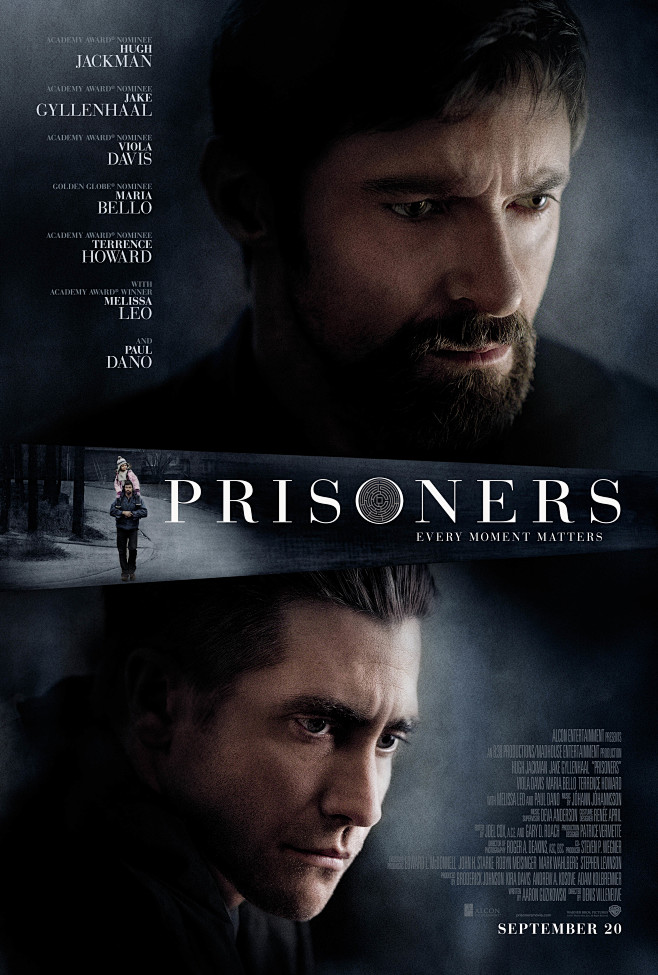 美国惊悚犯罪片《囚徒》-电影海报