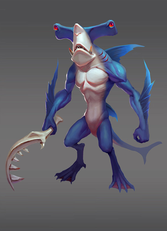 怪物设计-深海蛮族