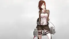 萨沙衬衫新剧没有巨人的动漫女孩壁纸（#3008495）/ Wallbase.cc