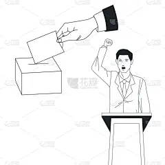 男人,举起手,演说家,发言人,新闻记者,采访,站