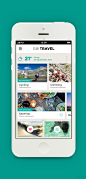 Travel app旅行手机应用ui界面设计