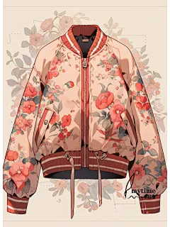 ai服装设计｜由midjourney生成的夹克款式图 - 小红书