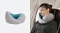 The ultimate travel pillow providing unparalleled comfort and total neck support thanks to its ergonomic design and viscoelastic core.