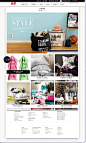 瑞典H&M品牌网站设计欣赏-网页设计