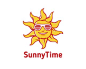 SunnyTime标志  太阳花 阳光 太阳眼镜 向日葵 微笑 温暖 商标设计  图标 图形 标志 logo 国外 外国 国内 品牌 设计 创意 欣赏
