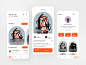 FindNFT - NFT Marketplace app auction auction app bitcoin crypto cryptocurrency currency doge eth ios mobile mobile app nft nft app token trade ui ui design ux ux design