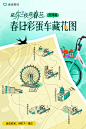 地图海报-天津