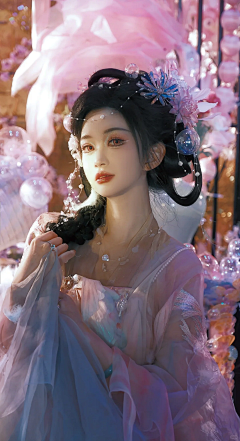 瑞雪中天采集到汉服头饰