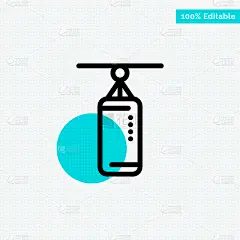 拳击沙袋,拳击,用拳猛击,荧光笔,专业人员,运动,拳头,包,争论