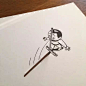 纸张还能这样玩？！这些三维立体插画让你大开眼界