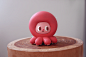 arttoy artwork Character Character design  designertoy figure painting   resintoy