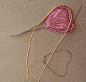 stumpwork, embroidery - tutorial: 