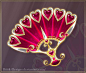 Sold to Get ready for Valentine's Day!   Get a unique amulet or weapon for your characters! Today it's a magic amulet! (next will be a fan)   DO NOT edit, trace, copy or repost my designs...: 