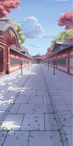 宫廷场景奇迹暖暖 换装背景【云京皇宫】采集残槿采集到宫廷场景闪耀