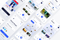 Travel & Discovery Mobile UI Kit : Started as a personal passion project this UI Kit will help you kick-start your Travel-related app. The design is flexible and can be adopted for social or dating applications. You will find