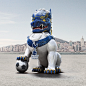 Barclays : Ogilvy Hong Kong approached us with this awesome brief for Barclays. Our 3D guys had a blast creating these four Foo Dogs all from varying materials. They were painstakingly modeled & sculptured in Z-Brush & texture painted in Mudbox. W