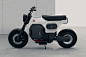 automotive   concept concept design electric Honda industrial design  motorcycle product design  Render transportation