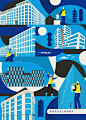 architecture architecture design deweloper ILLUSTRATION  plakat poster real estate