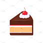 生日蛋糕向量多彩的糖果为生日聚会
